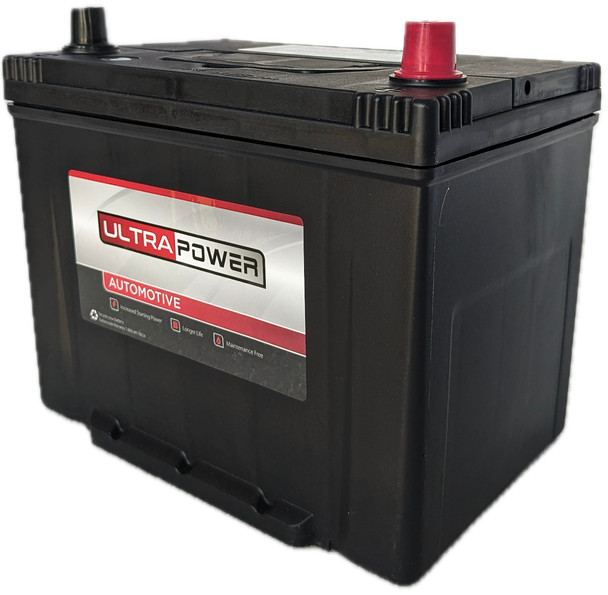 ULTRAPOWER 524F 12V 525 CCA Maintenance-Free Auto Battery (Group 24F)