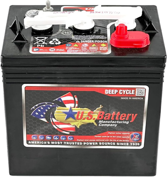 U.S. Battery US-1800-XC2 6V 208Ah Deep Cycle Flooded Battery (Group GC2) - 6 Pack