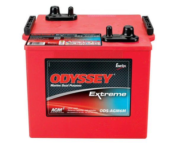 Odyssey Extreme ODS-AGM6M 12V AGM Heavy Duty Battery (Group 6)