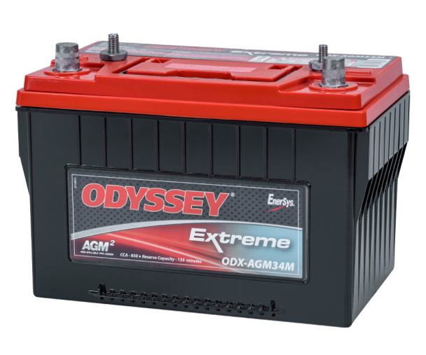 Odyssey Extreme ODX-AGM34M 12V AGM Marine Dual Purpose Battery (Group 34M)