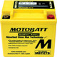 MotoBatt MHTX16 16.5Ah Hybrid Lithium Battery bundle with NOCO GENIUS1 6V/12V 1A Charger