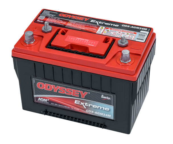 Odyssey Extreme ODX-AGM34M 12V AGM Marine Dual Purpose Battery (Group 34M)