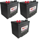 ULTRAPOWER RV24 12V 450 CCA Flooded RV Battery (Group 24) - 3 pack