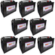 ULTRAPOWER EV27 12V 780 MCA Maintenance-Free Marine Battery (Group 27) - 8 Pack
