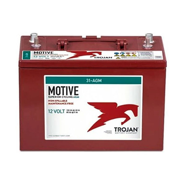 Trojan T31-AGM 12V 100Ah Deep Cycle AGM Battery (Group 31)