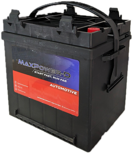 Maxpower-D 526RMF 12V 540 CCA Maintenance-Free Auto Battery (Group 26R)