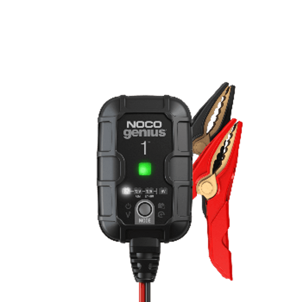 Fullriver FT825-34 65Ah 825 CCA AGM Battery bundle with NOCO GENIUS1 6V/12V 1A Charger