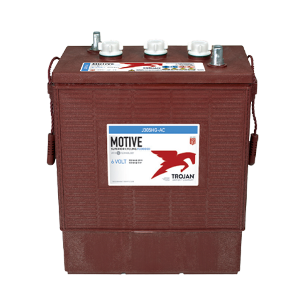 Trojan Motive J305HG-AC 6V 360Ah Deep Cycle Flooded Battery (Group 902 305)