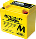 MotoBatt MHTX16 16.5Ah Hybrid Lithium Battery bundle with MotoBatt PDCT1 12V/6V 1A Charger