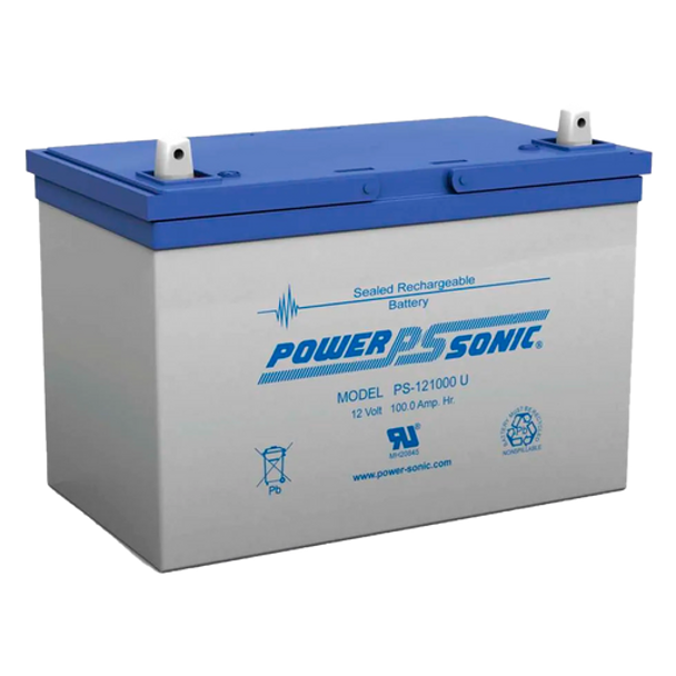 Power-Sonic PS-121000U 12V 100Ah NB AGM Rechargeable Battery