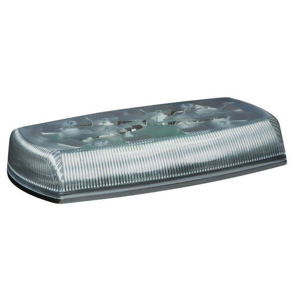 ECCO 5580CA LED Minibar, Clear Lens, Amber LEDs, SAE Class II, Bolt Mount