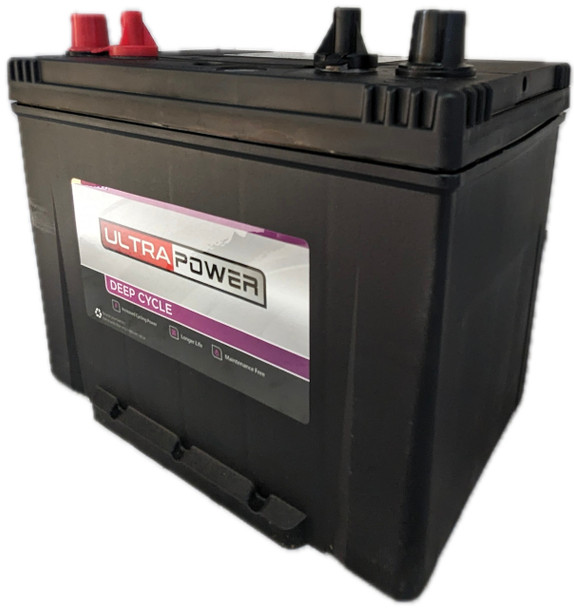 ULTRAPOWER EV24 12V 625 MCA Maintenance-Free Marine Battery (Group 24) - 8 Pack