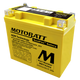 MotoBatt MBTX20U 21Ah AGM Battery bundle with MotoBatt PDCT1 12V/6V 1A Charger