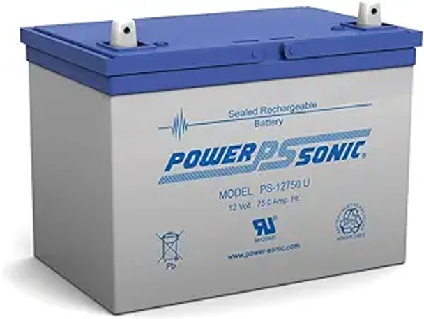 Power-Sonic PS-12750U 12V 75Ah Sealed Battery