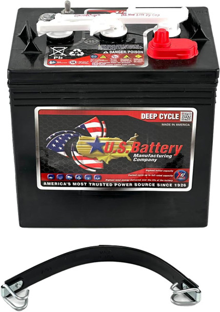 U.S. Battery US-1800-XC2 6V 208Ah Deep Cycle Flooded Battery (Group GC2) - 8 Pack