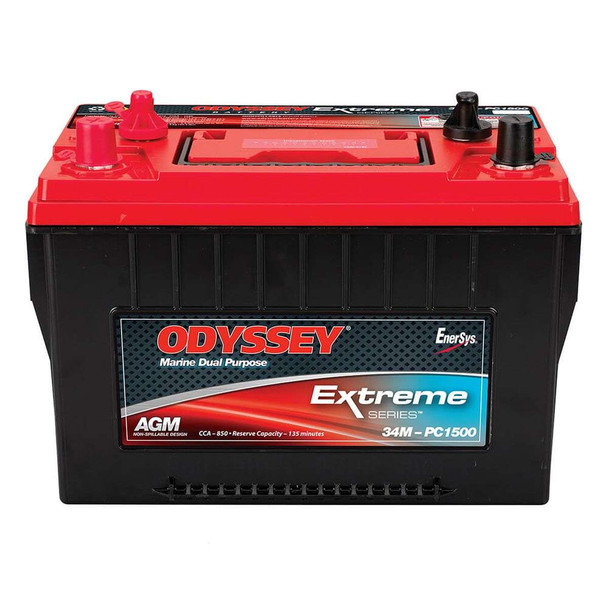 Odyssey Extreme ODX-AGM34M 12V AGM Marine Dual Purpose Battery (Group 34M)
