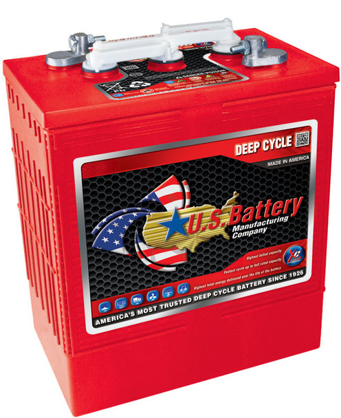 U.S. Battery US 305 XC2 6V 310Ah Deep Cycle Flooded Battery (Group 902 305) - 6 Pack