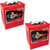 U.S. Battery US 305 XC2 6V 310Ah Deep Cycle Flooded Battery (Group 902 305) - 2 Pack
