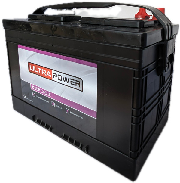 ULTRAPOWER EV27 12V 780 MCA Maintenance-Free Marine Battery (Group 27)