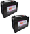 ULTRAPOWER EV27 12V 780 MCA Maintenance-Free Marine Battery (Group 27) - 2 Pack