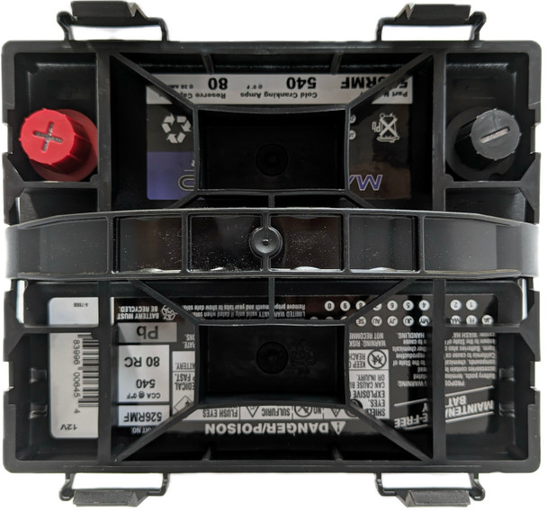Maxpower-D 526RMF 12V 540 CCA Maintenance-Free Auto Battery (Group 26R)