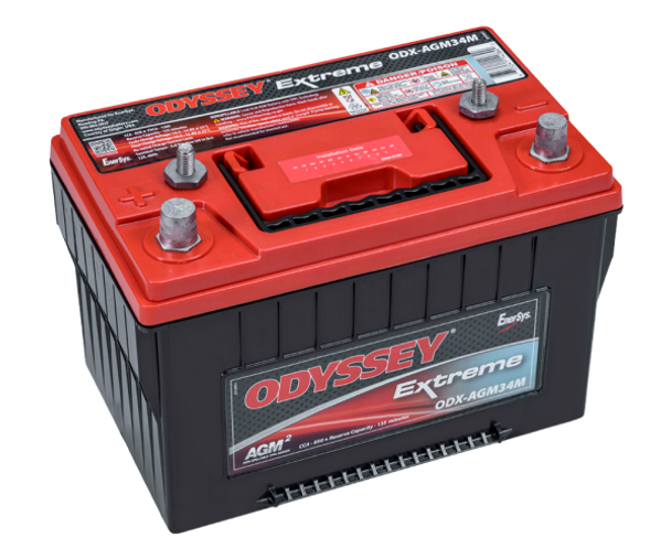 Odyssey Extreme ODX-AGM34M 12V AGM Marine Dual Purpose Battery (Group 34M)