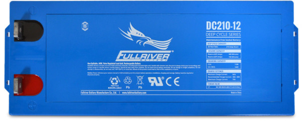 Fullriver DC150-12 12V 150Ah Deep Cycle AGM Battery (Group GC12)