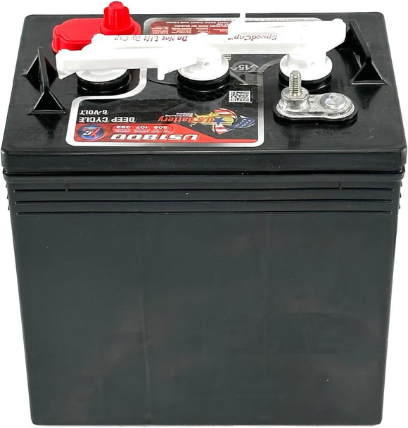 U.S. Battery US-1800-XC2 6V 208Ah Deep Cycle Flooded Battery (Group GC2) - 2 Pack