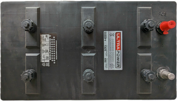 ULTRAPOWER 908DFT 12V 1425 CCA Maintenance-Free Auto Battery (Group 8DFT)