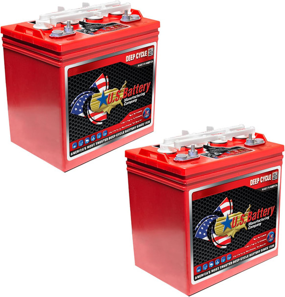 U.S. Battery US-8VGC-XC2 8V 170Ah Deep Cycle Flooded Battery (Group GC8) - 2 Pack