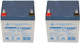 Power-Sonic 12V 5Ah Battery Replacement for Sunrise Medical ZBA-142211-2 Pack