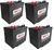 ULTRAPOWER RV24 12V 450 CCA Flooded RV Battery (Group 24) - 4 pack