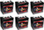 U.S. Battery US-1800-XC2 6V 208Ah Deep Cycle Flooded Battery (Group GC2) - 6 Pack