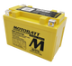 MotoBatt MBTZ14S 11.2Ah 190 CCA AGM Battery bundle with NOCO GENIUS1 6V/12V 1A Charger